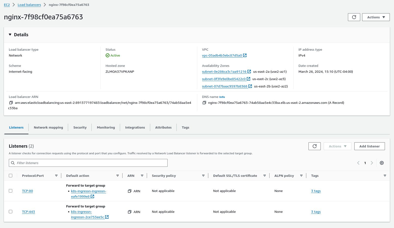 The Network Load Balancer